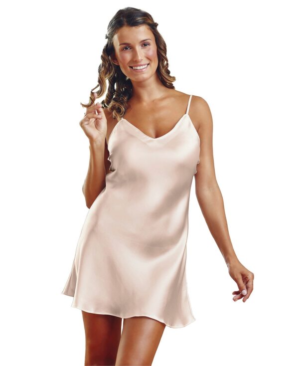 Pure Silk Slip w.Cording
